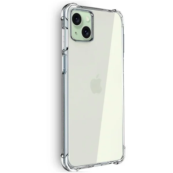 Carcasa Antigolpes COOL Transparente para iPhone 15 Plus – Protección y Diseño Premium