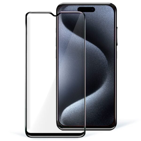 Protector de Pantalla Cristal Templado COOL FULL 3D para iPhone 15 Pro
