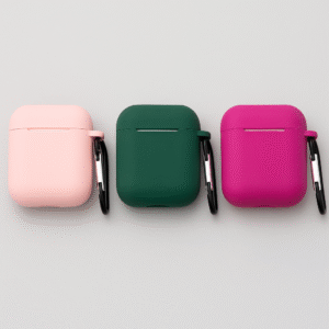 Funda de Silicona para AirPods 4 con Mosquetón – Varios Colores