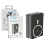 Power Bank Slim Inalámbrico 15W 5000mAh – Gris