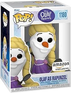 Figura Funko POP! Disney – Olaf Present Olaf as Rapunzel (Edición Exclusiva)