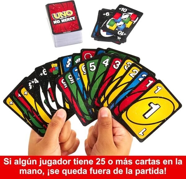 Juego de cartas UNO No Mercy