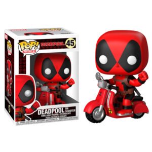 Figura Funko POP! Marvel – Deadpool con Scooter