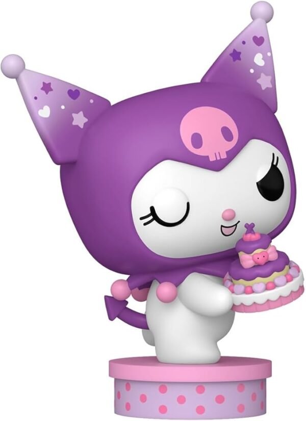 Funko Pop! Kuromi with Cake – 20th Anniversary Exclusive, figura vinilo Sanrio 11,7 cm