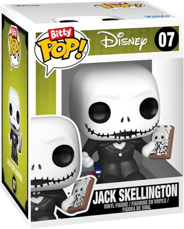 Funko Bitty Pop! Town Jack Skellington en Casa - Figura de Vinilo Coleccionable
