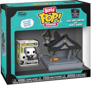 Funko Bitty Pop! Town Jack Skellington en Casa