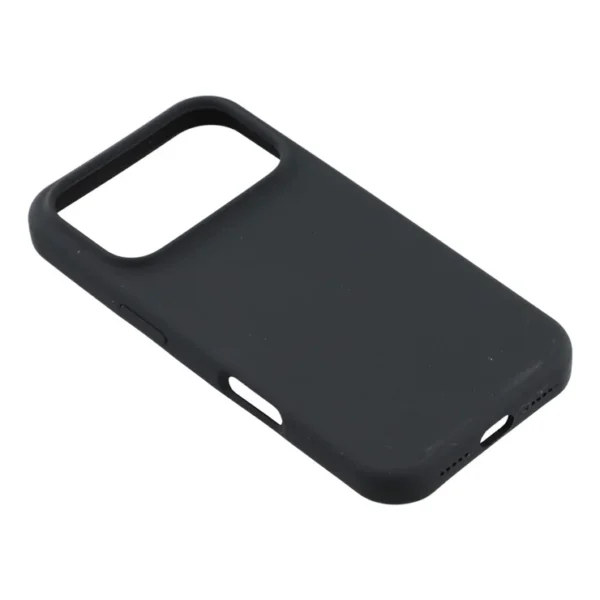 Funda Negra iPhone 17 | 17 Pro | 17 Pro Max - Protector Silicona Antigolpes