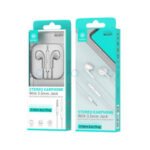 Auriculares Estéreo Ikrea WC3077 Blanco– Conector 3.5mm y Cable TPE 1.2m (copia)