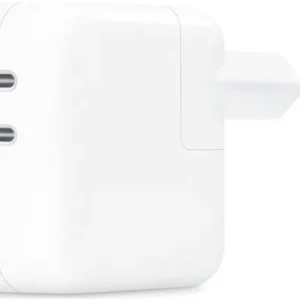Adaptador de Corriente 35W Doble USB-C | Cargador para iPhone iPad y MacBook Air
