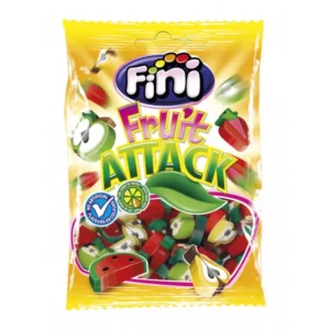 Fini Fruit Attack - Caramelos de Goma con Formas y Sabor a Frutas