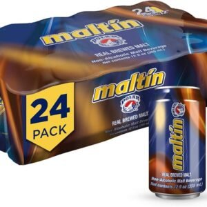 Maltin Polar Bebida de Malta Sin Alcohol (Pack de 24)
