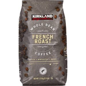 Café Grano Entero Kirkland Tostado Francés 2.5 lb