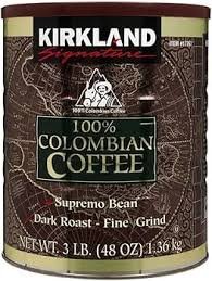 Café Colombiano Supremo Kirkland Signature Grano Fino 1.36Kg