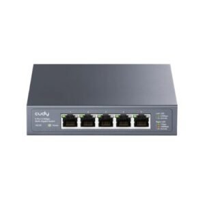 HUB SWITCH 5 PTOS CUDY HS105 2.5G METAL