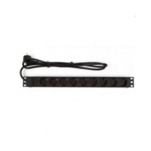 PDU TIPO REGLETA PEPEGREEN CON 9 TOMAS Y CABLE 2M