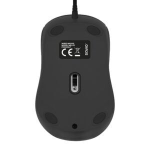 RATON OPTICO SAVIO MB-02 CON CABLE USB-A 1200 DPI