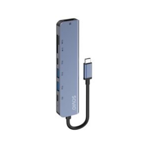 HUB SAVIO 7EN1 USB-C  AK-82