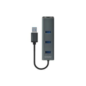 HUB USB-A A RJ-45 SAVIO AK-58