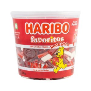 HARIBO Caramelos Favoritos Red & White 2 kg