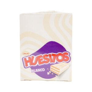 Valor Huesitos Crujiente Barrita de Barquillo Cubierto de Chocolate Blanco